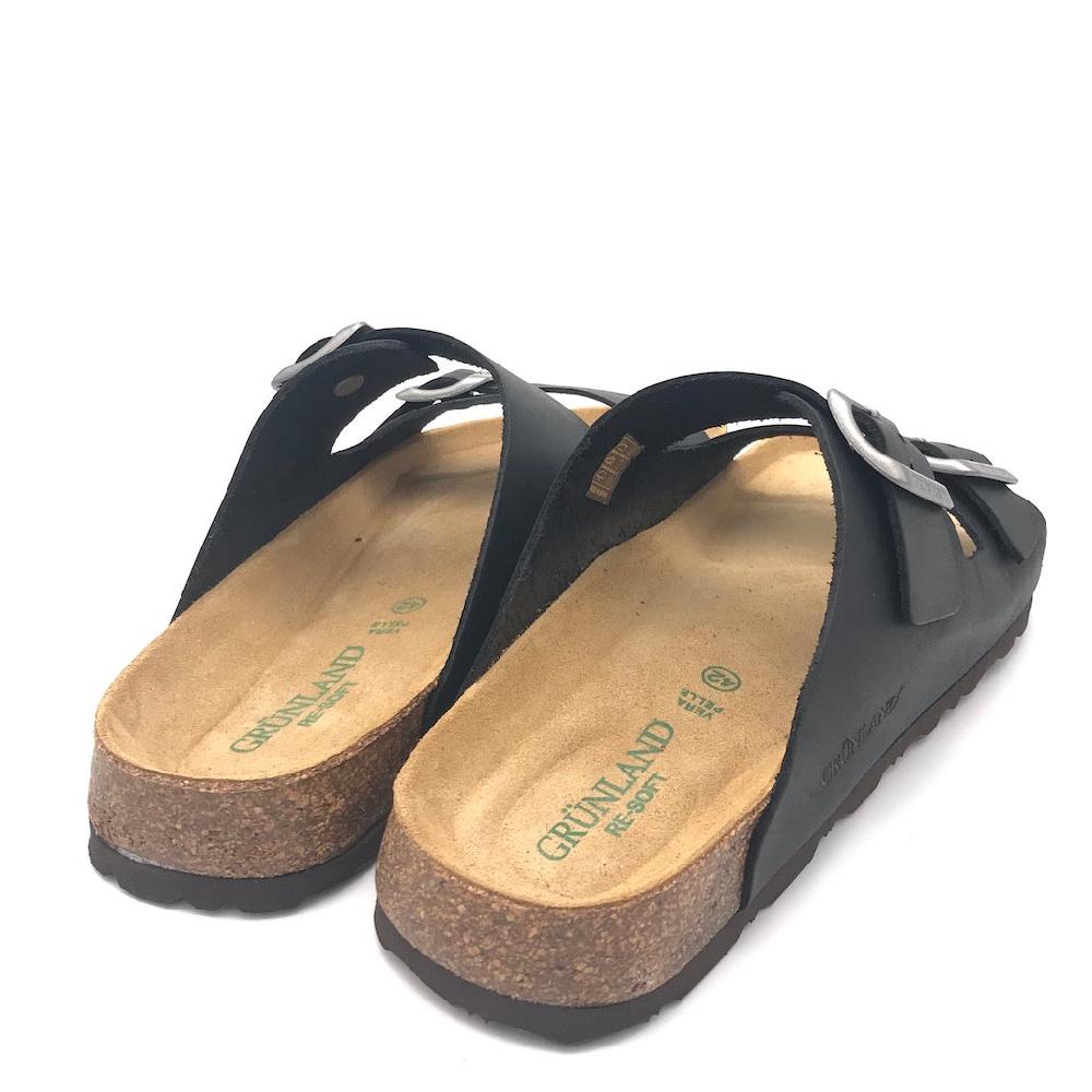 Zulian Calzature Ciabatta Bobo Nera