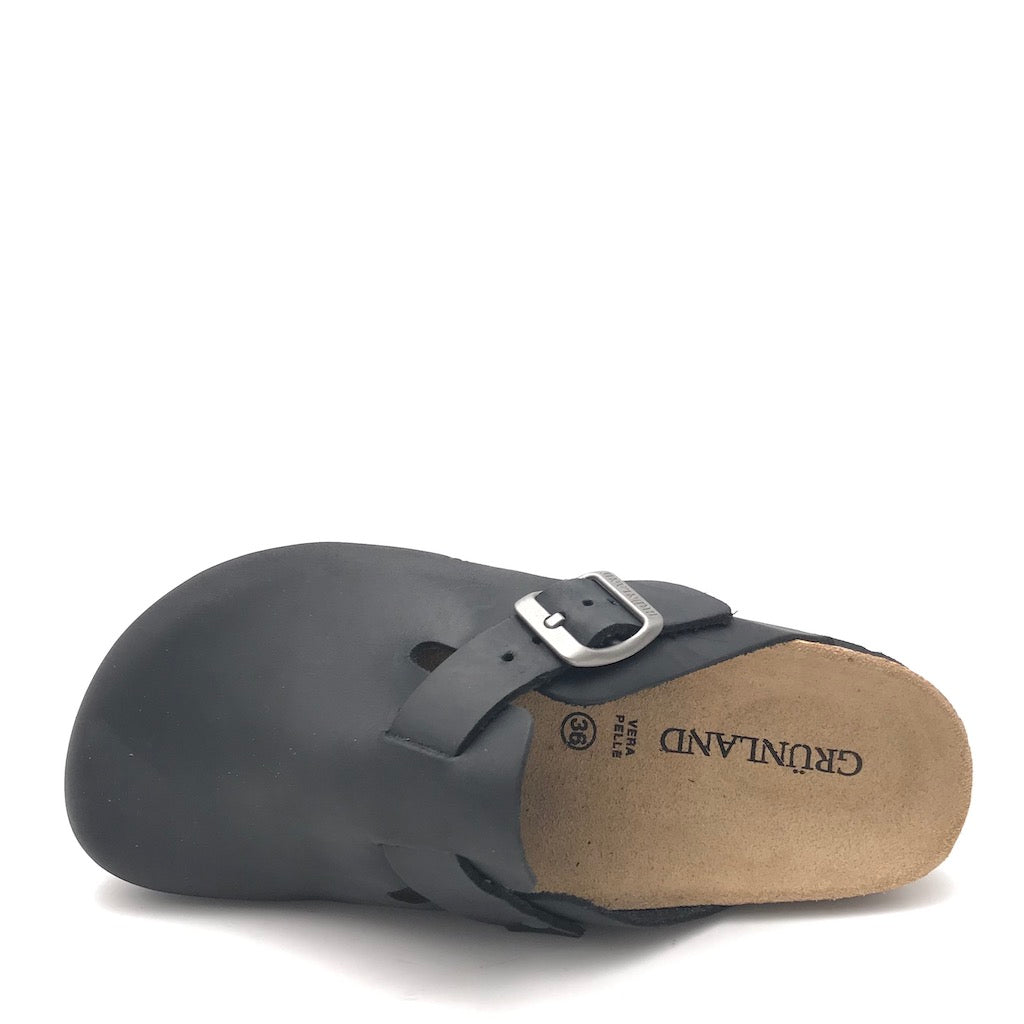 Zulian Calzature Ciabatta Chiusa Sara Nera