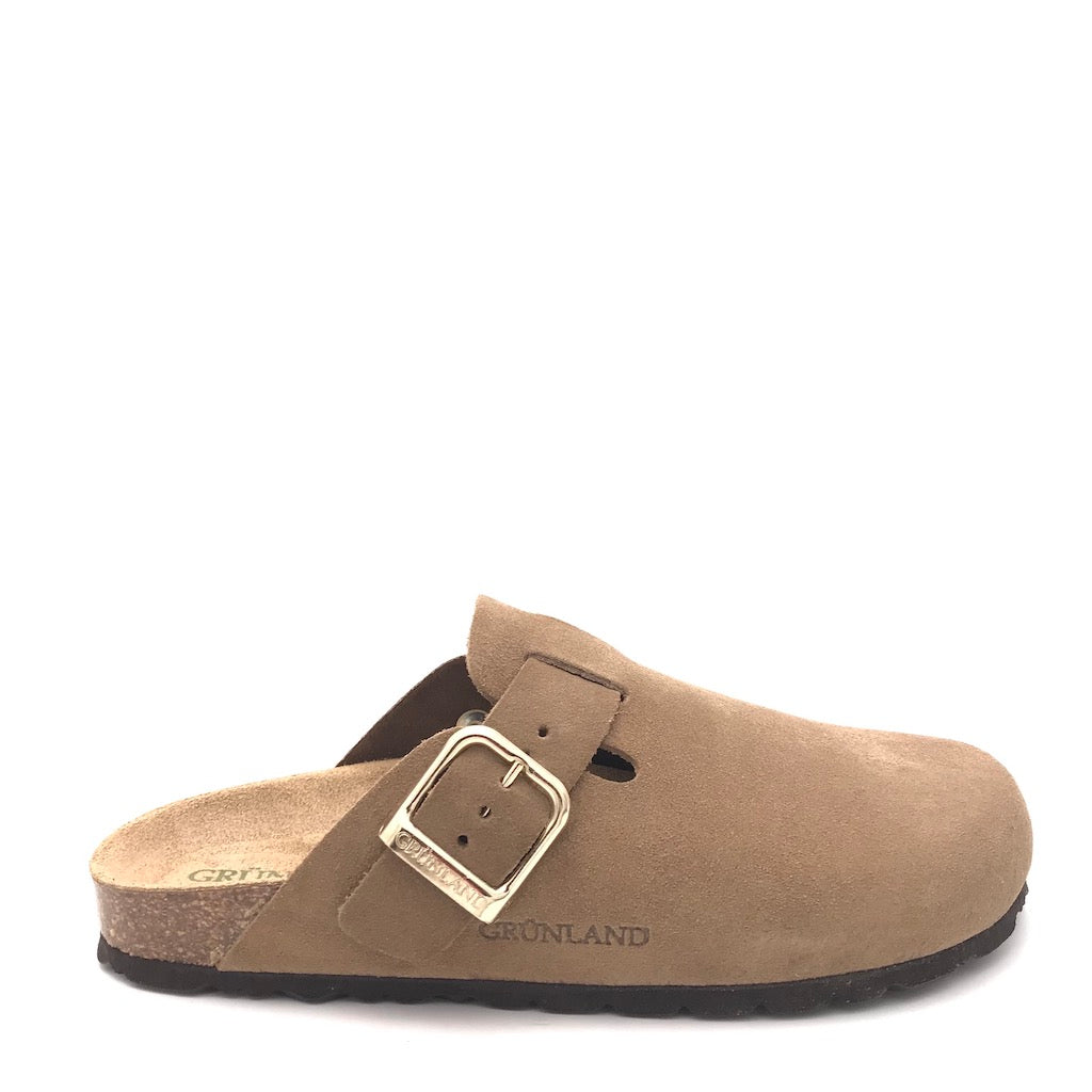 Zulian Calzature Ciabatta chiusa Sara tortora