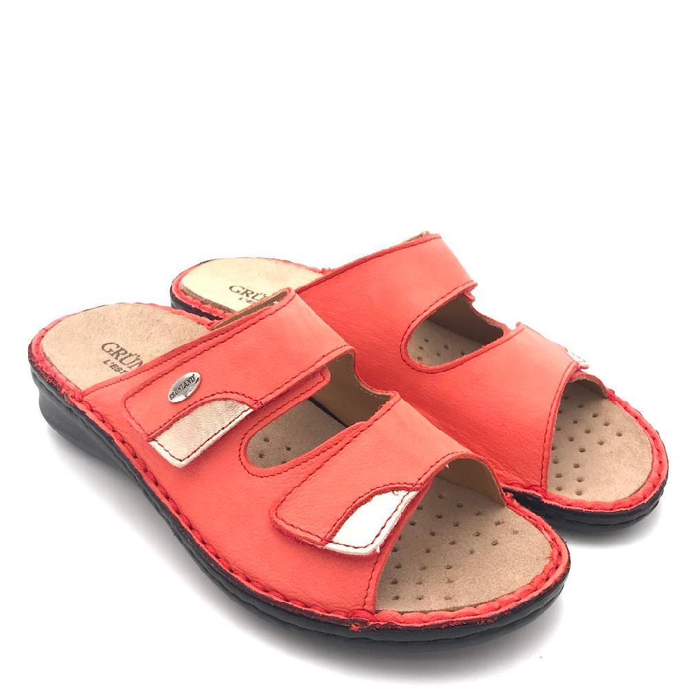 Zulian Calzature Ciabatta Dami Corallo