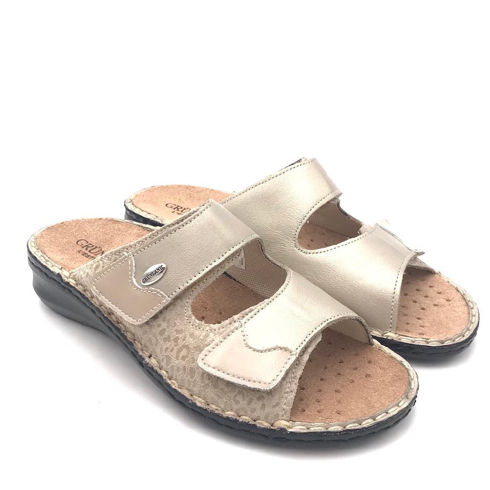 Zulian Calzature Ciabatta Dami Platino