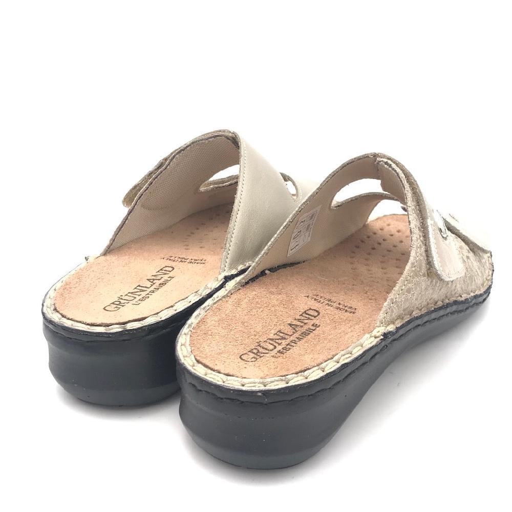 Zulian Calzature Ciabatta Dami Platino