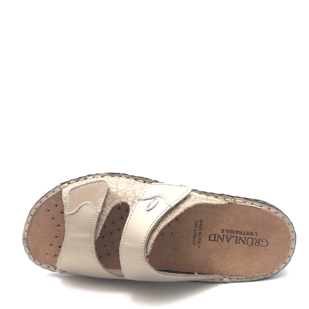 Zulian Calzature Ciabatta Dami Platino