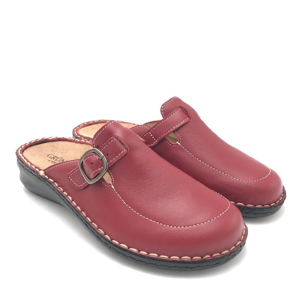 Zulian Calzature Ciabatta Dami Rubino