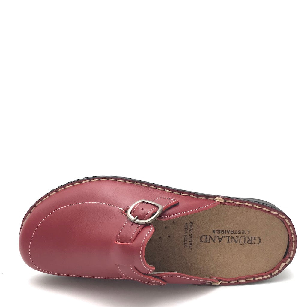 Zulian Calzature Ciabatta Dami Rubino