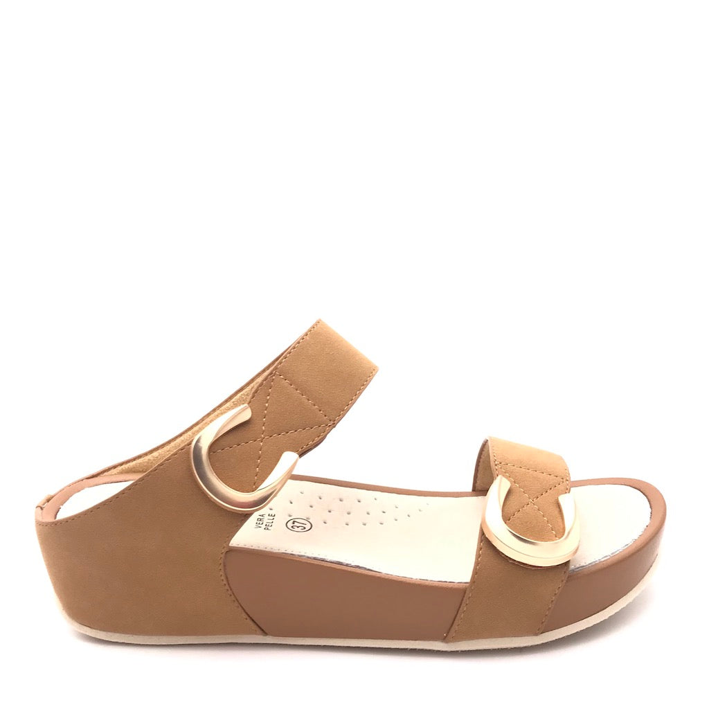 Zulian Calzature Ciabatta Dira cuoio