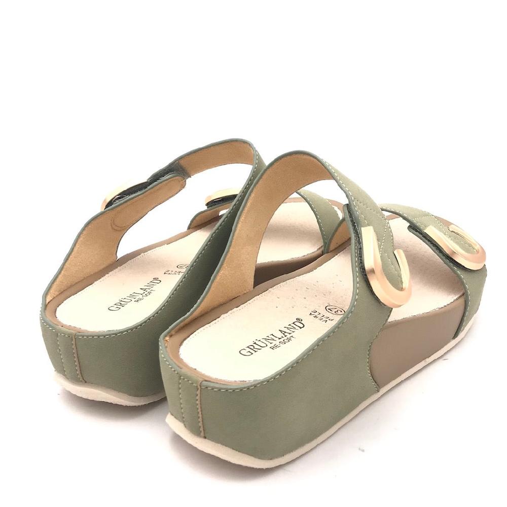 Zulian Calzature Ciabatta Dira Oliva