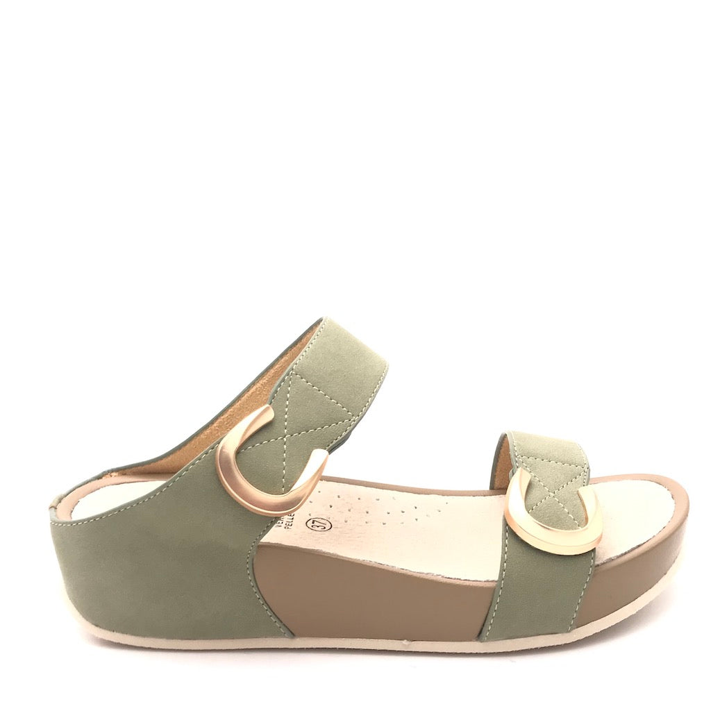 Zulian Calzature Ciabatta Dira oliva