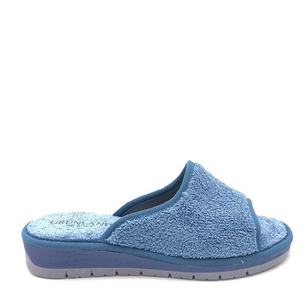 Zulian Calzature Ciabatta Dola spugna avio