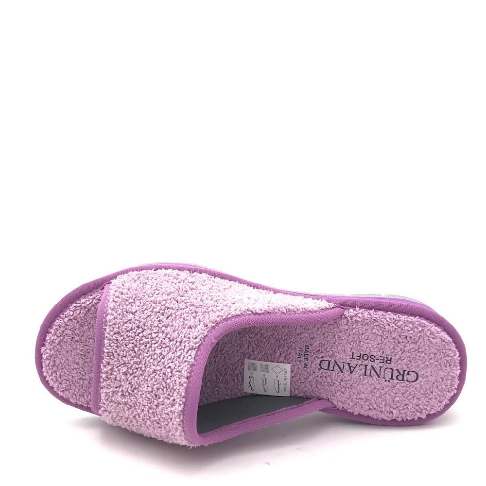 Zulian Calzature Ciabatta Dola Spugna Lilla