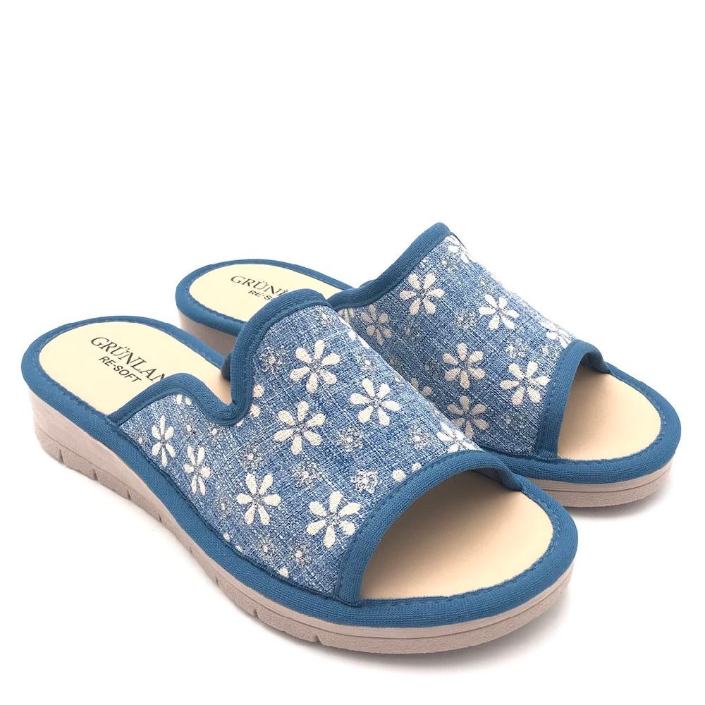 Zulian Calzature Ciabatta Dola Tessuto Jeans