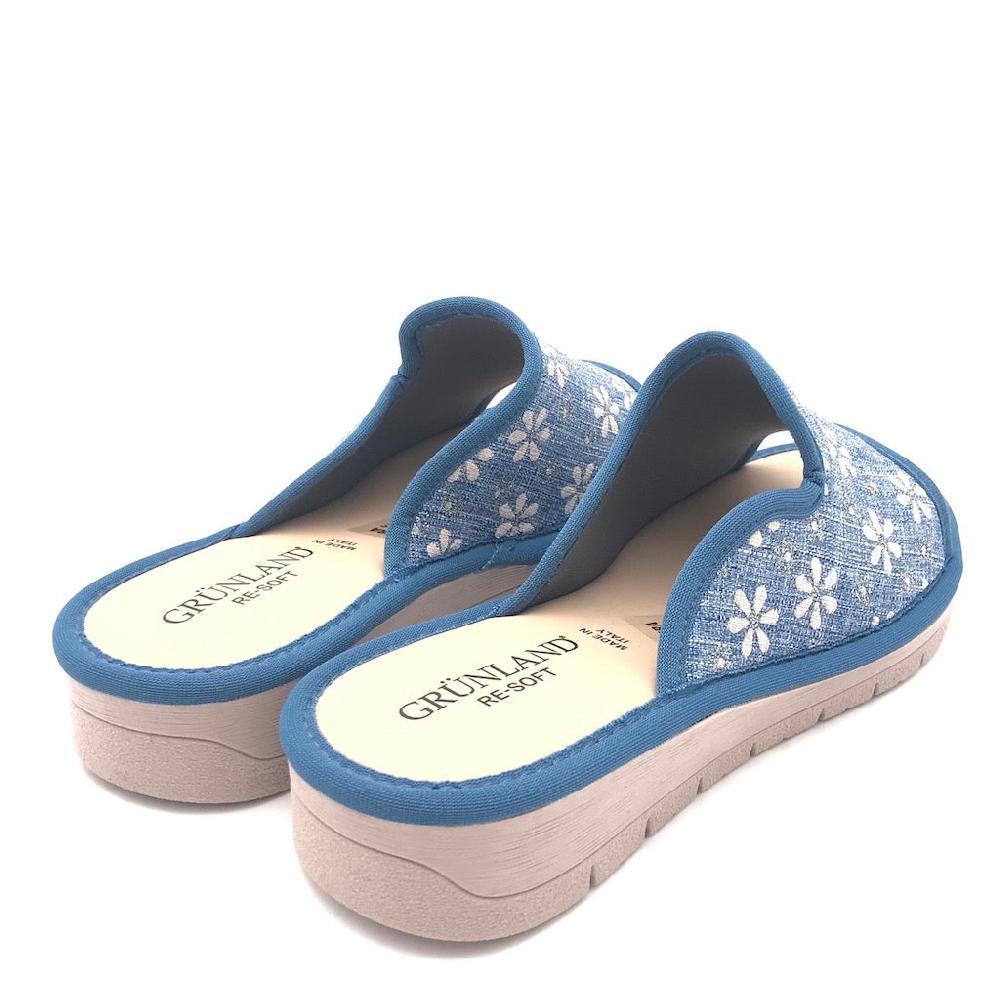 Zulian Calzature Ciabatta Dola Tessuto Jeans