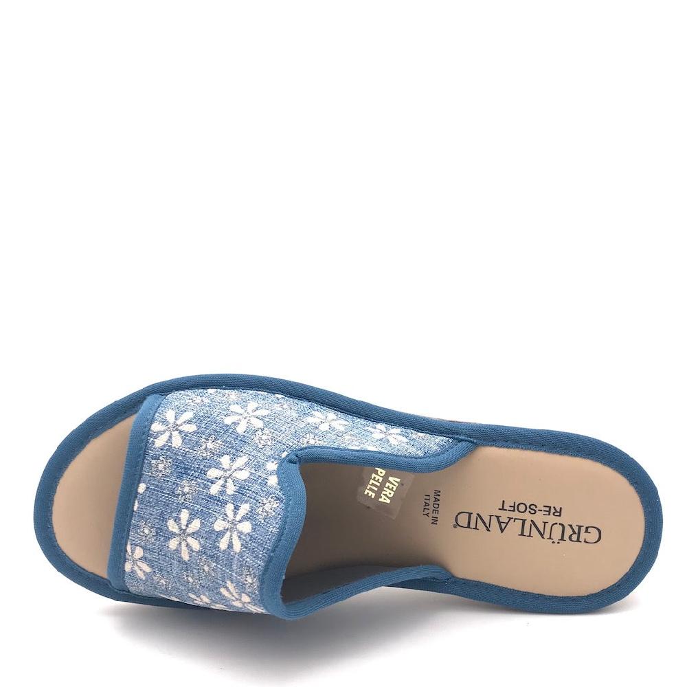 Zulian Calzature Ciabatta Dola Tessuto Jeans