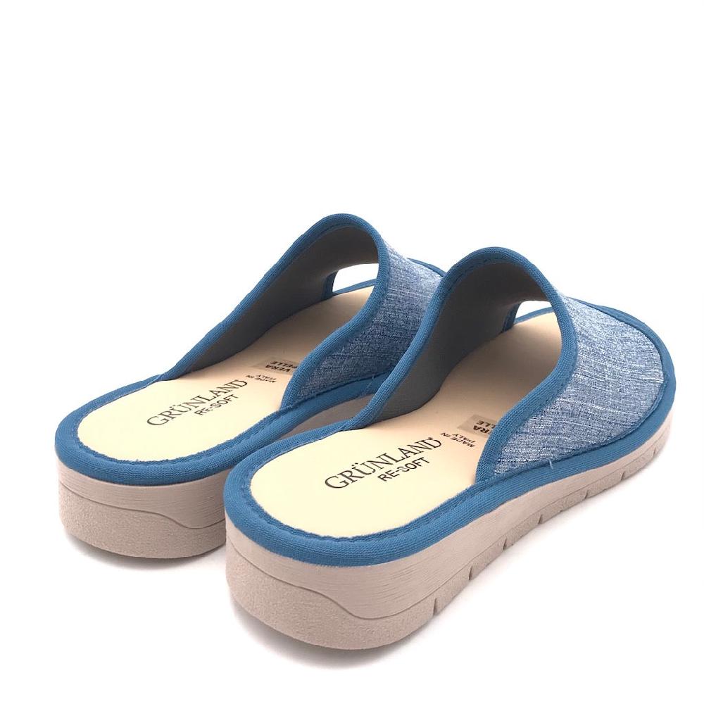 Zulian Calzature Ciabatta Dola Tessuto Jeans