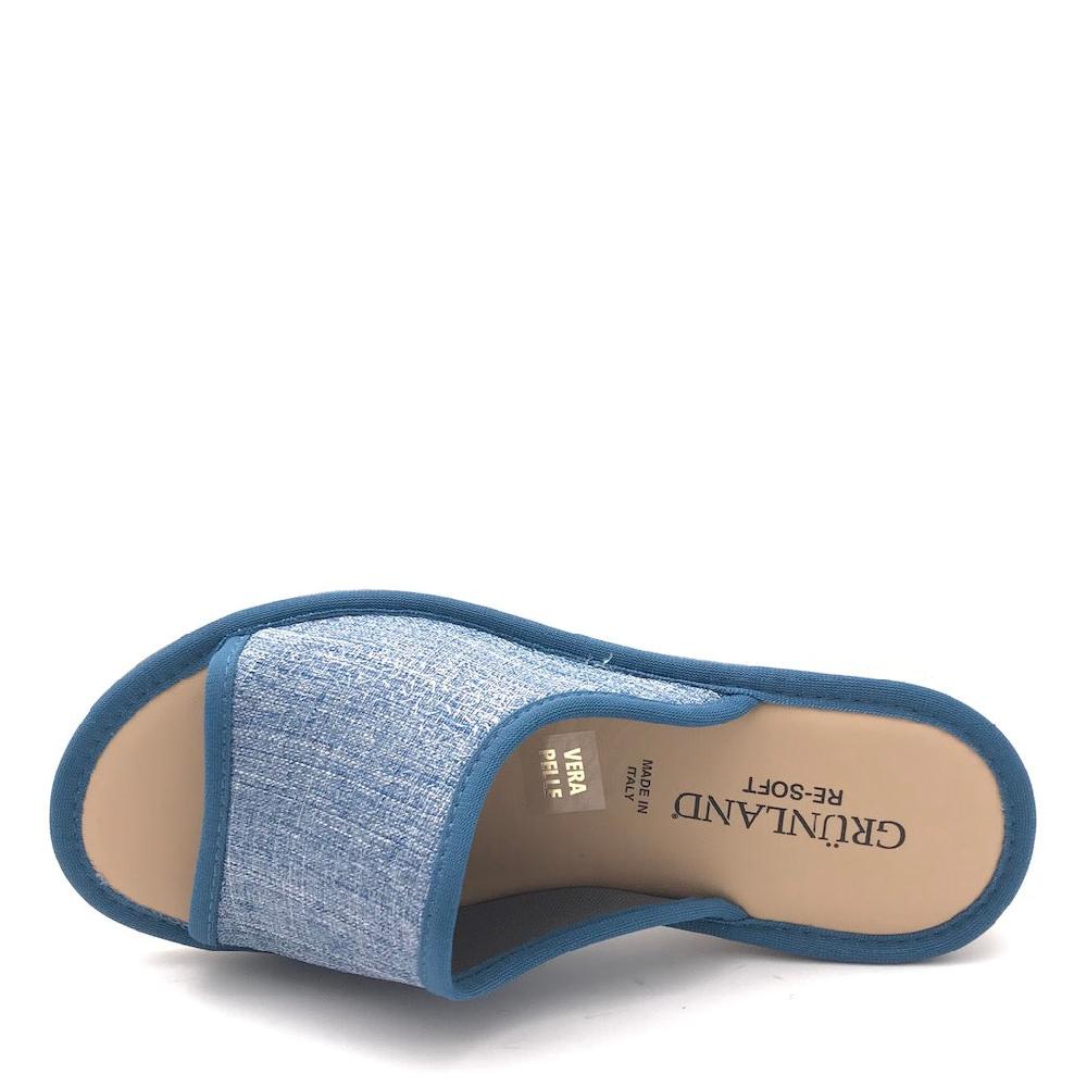 Zulian Calzature Ciabatta Dola Tessuto Jeans