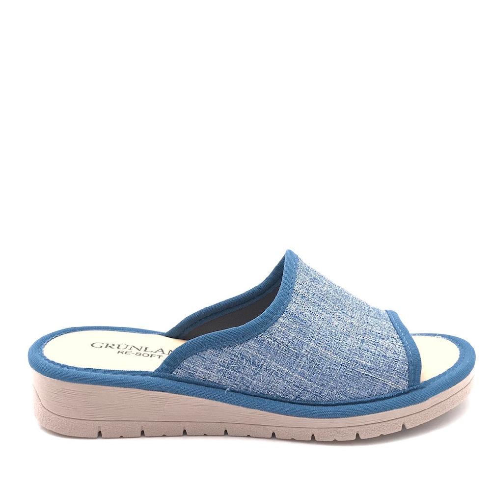 Zulian Calzature Ciabatta Dola tessuto jeans