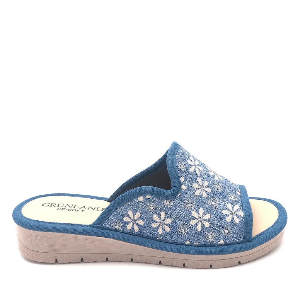 Zulian Calzature Ciabatta Dola tessuto jeans