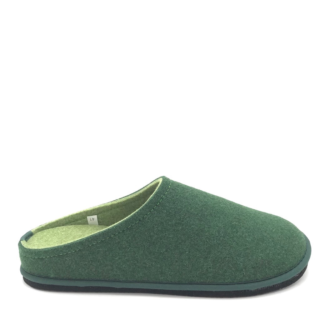 Zulian Calzature Ciabatta Easy bicolor bosco-verde