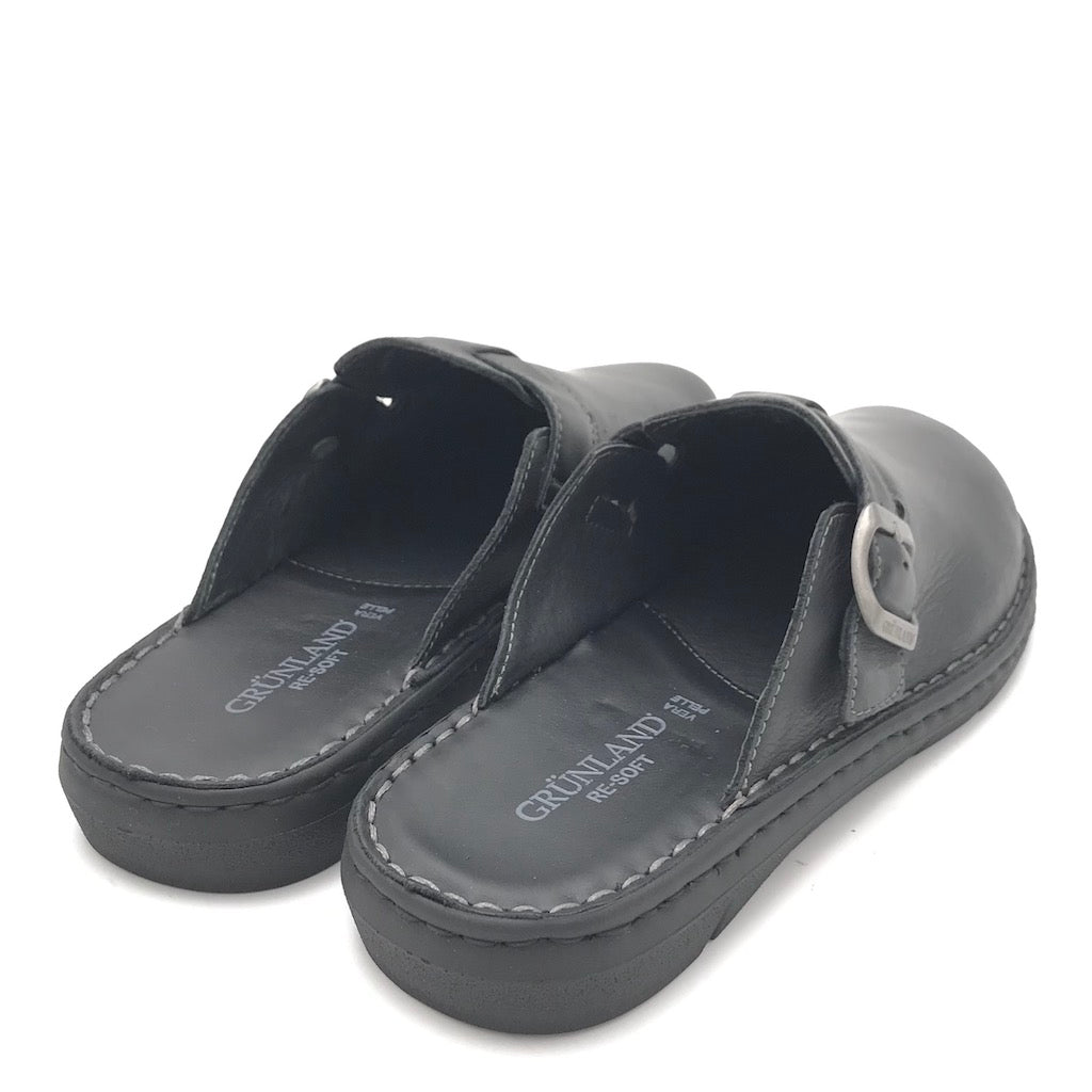 Zulian Calzature Ciabatta Ebro Nera