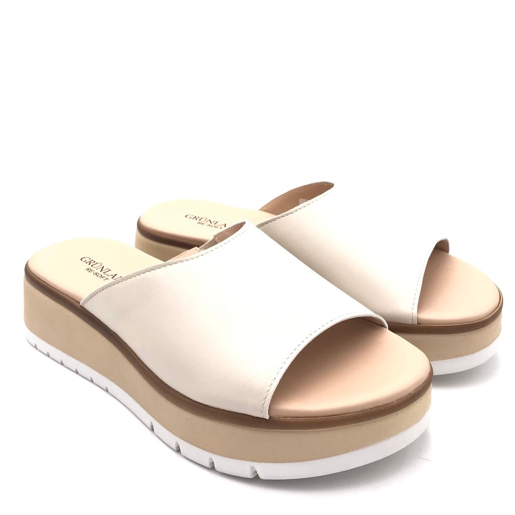 Zulian Calzature Ciabatta Fasi Crema