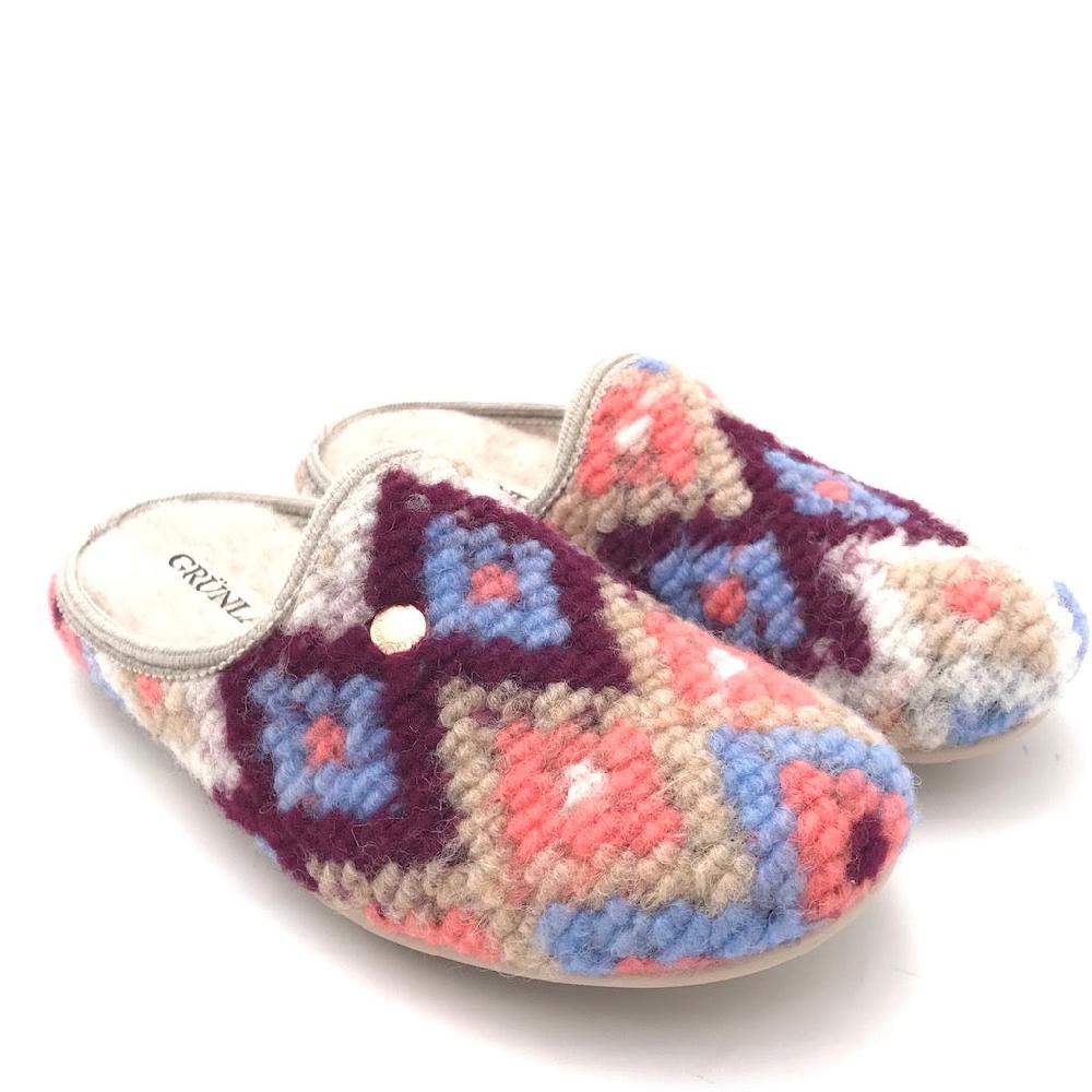 Zulian Calzature Ciabatta Faye Beige-multi