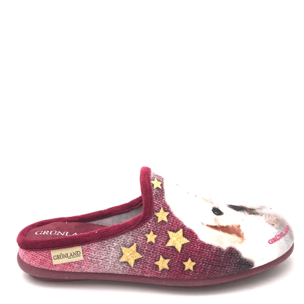 Zulian Calzature Ciabatta Faye bordò