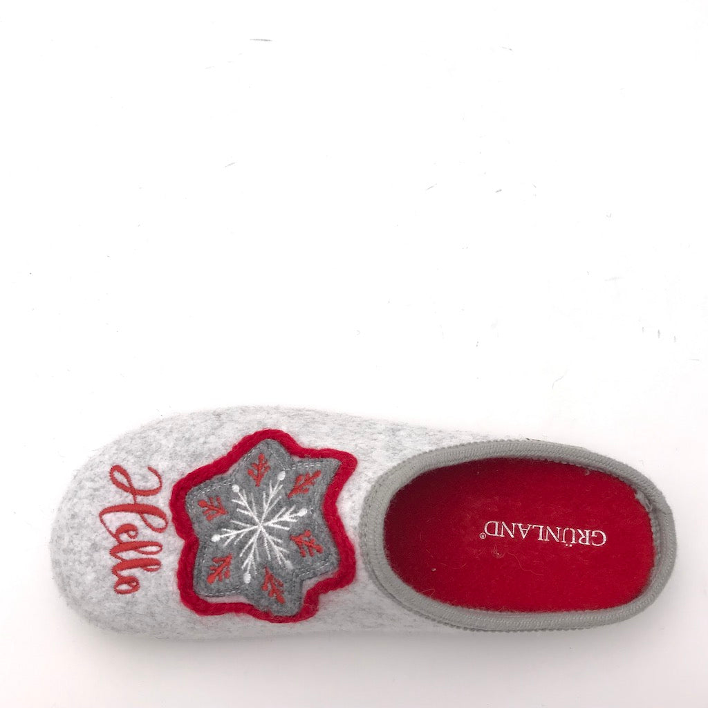 Zulian Calzature Ciabatta Faye Ghiaccio