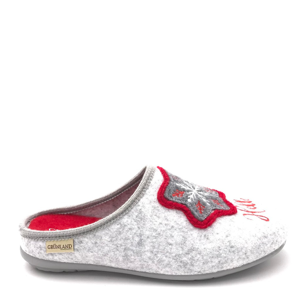 Zulian Calzature Ciabatta Faye ghiaccio