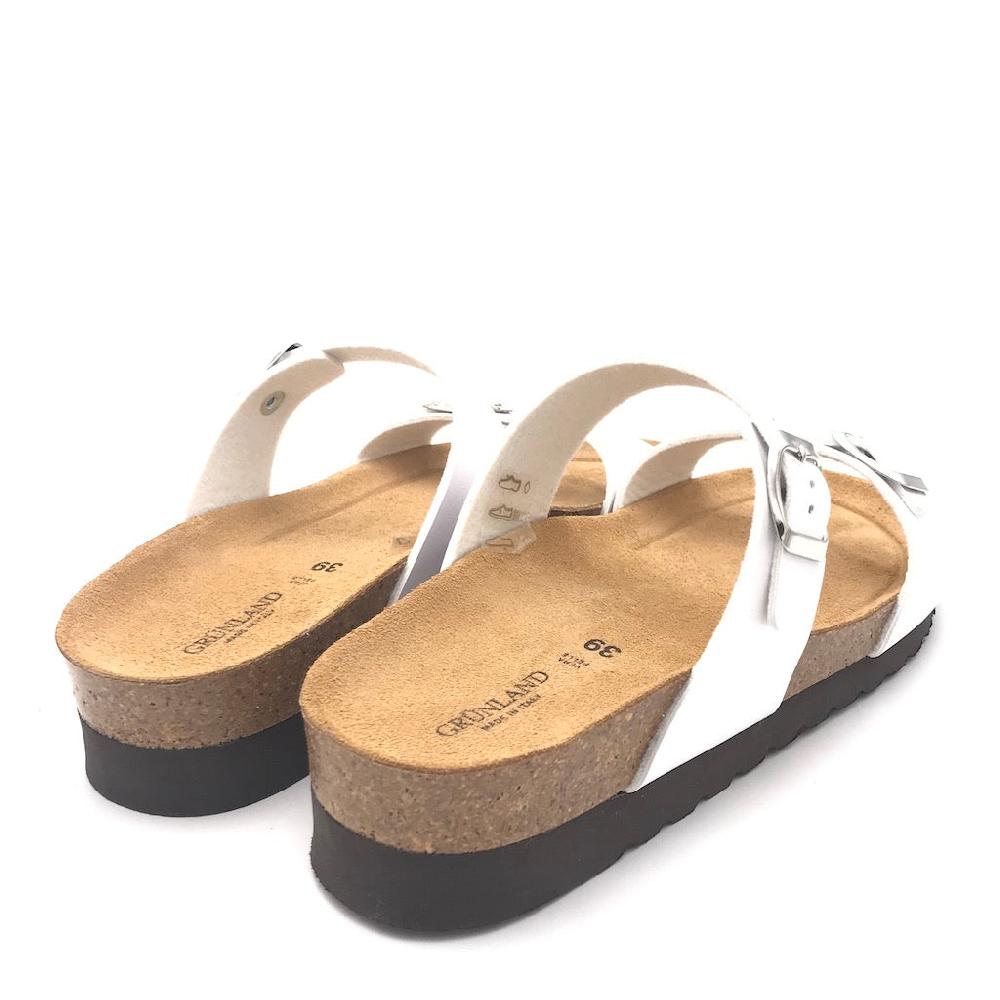 Zulian Calzature Ciabatta Hola Doppia Fibbia Perla