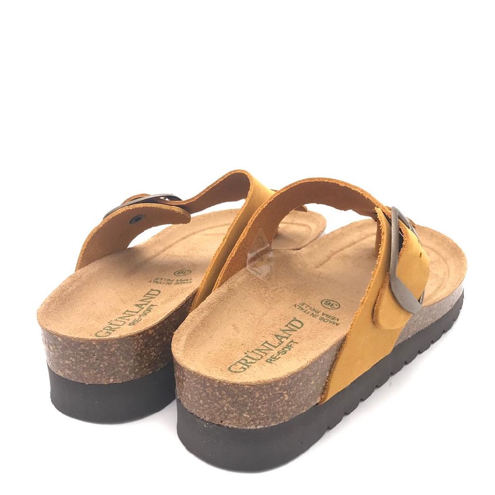 Zulian Calzature Ciabatta Hola Infradito Ocra