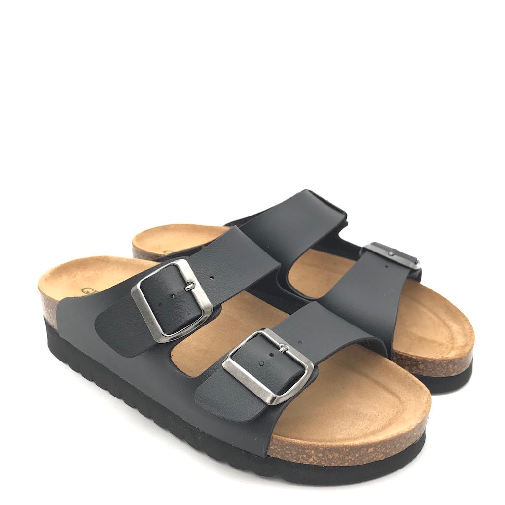 Zulian Calzature Ciabatta Hola Nera