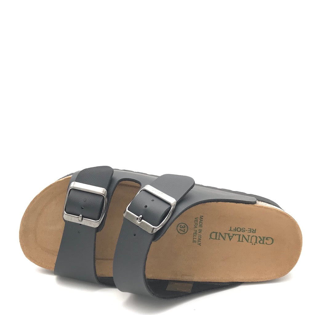 Zulian Calzature Ciabatta Hola Nera