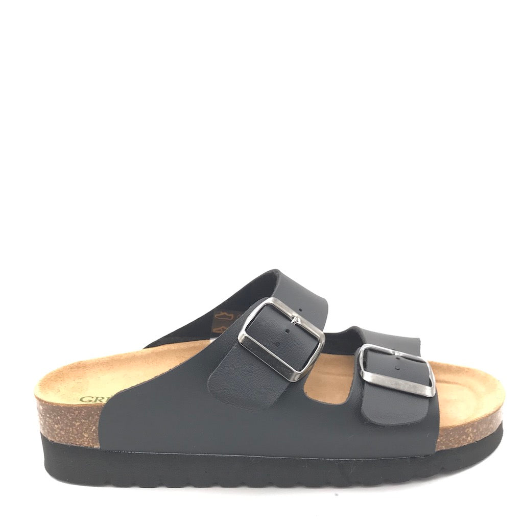 Zulian Calzature Ciabatta Hola nera