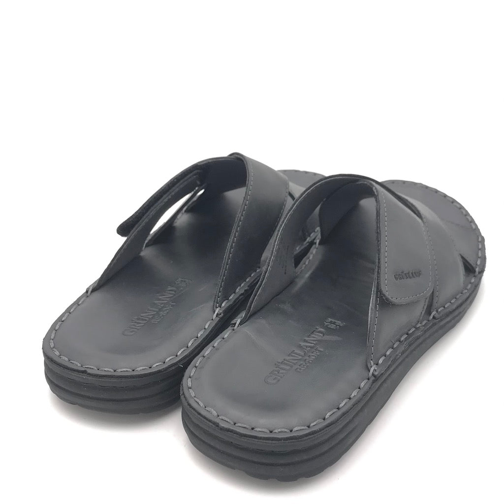 Zulian Calzature Ciabatta Lapo Nero