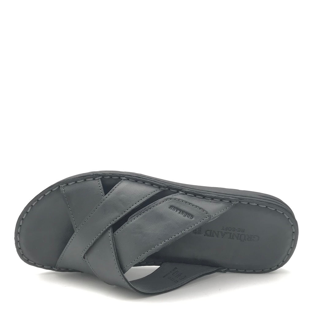 Zulian Calzature Ciabatta Lapo Nero