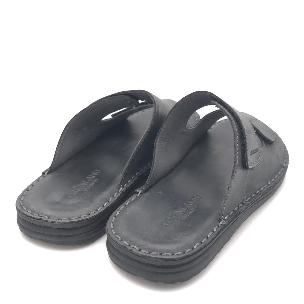 Zulian Calzature Ciabatta Lapo Nero