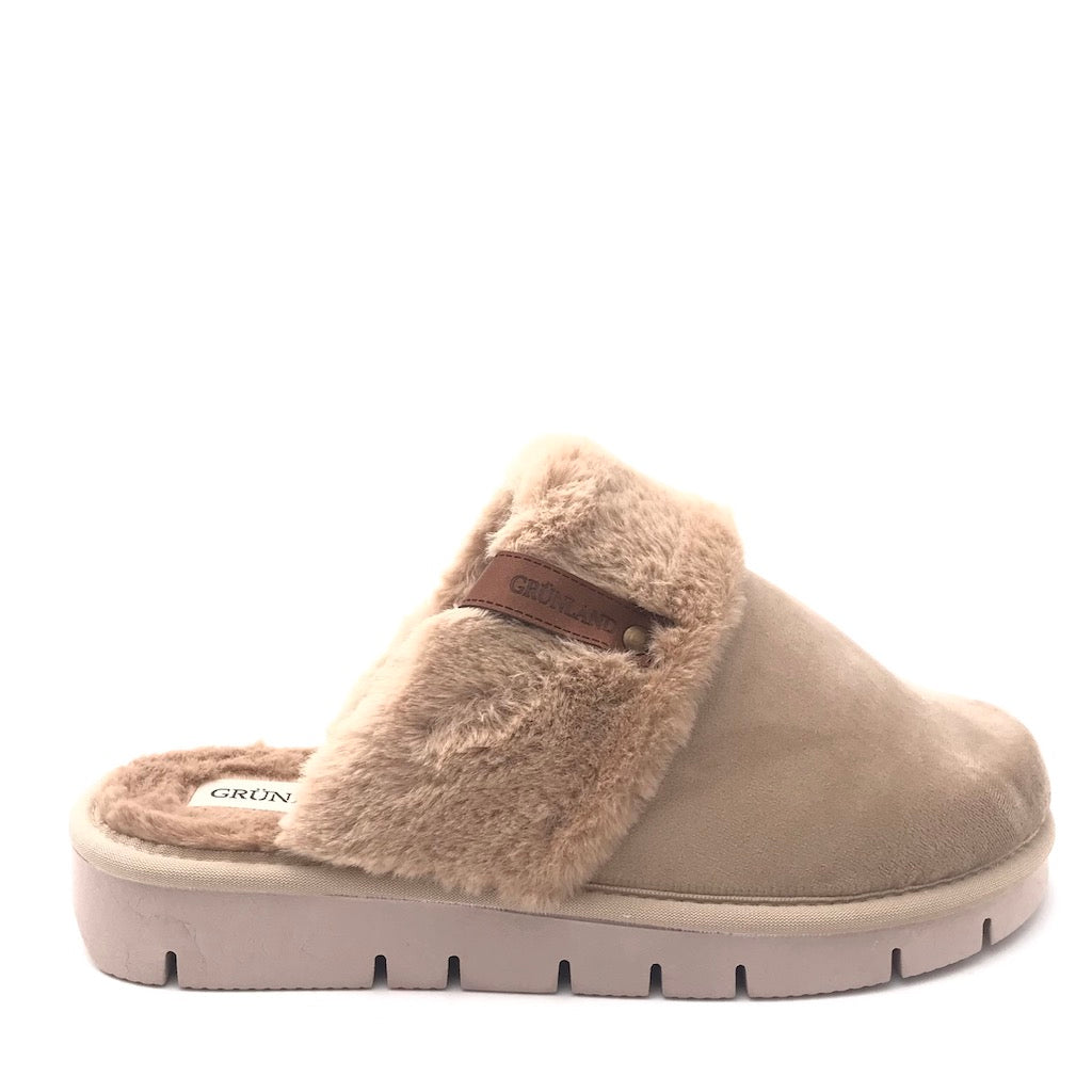 Zulian Calzature Ciabatta Loxi beige