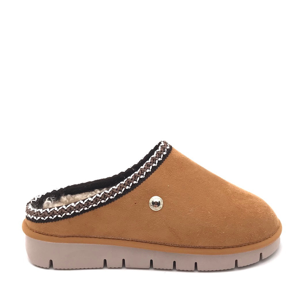 Zulian Calzature Ciabatta Loxi cuoio