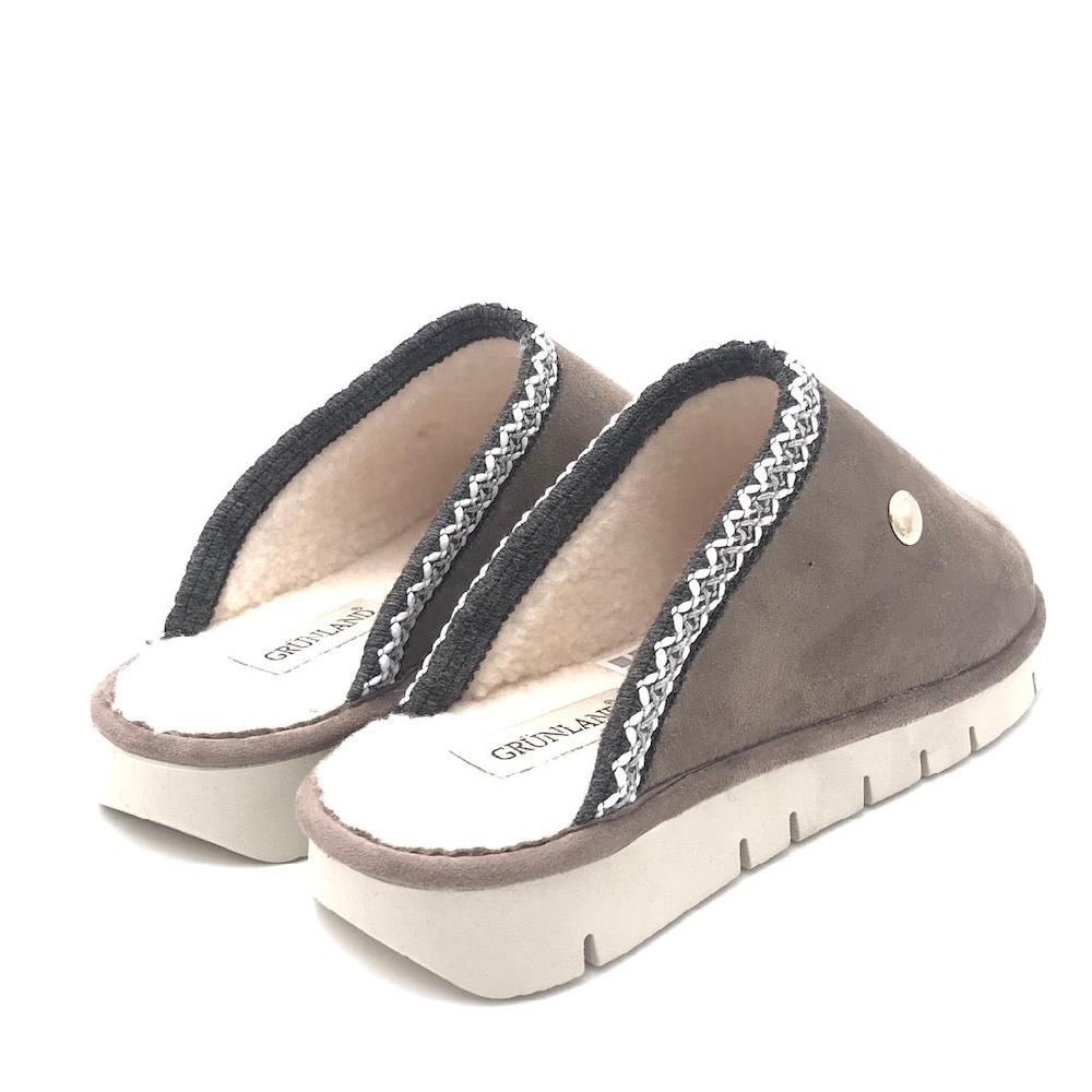 Zulian Calzature Ciabatta Loxi Taupe