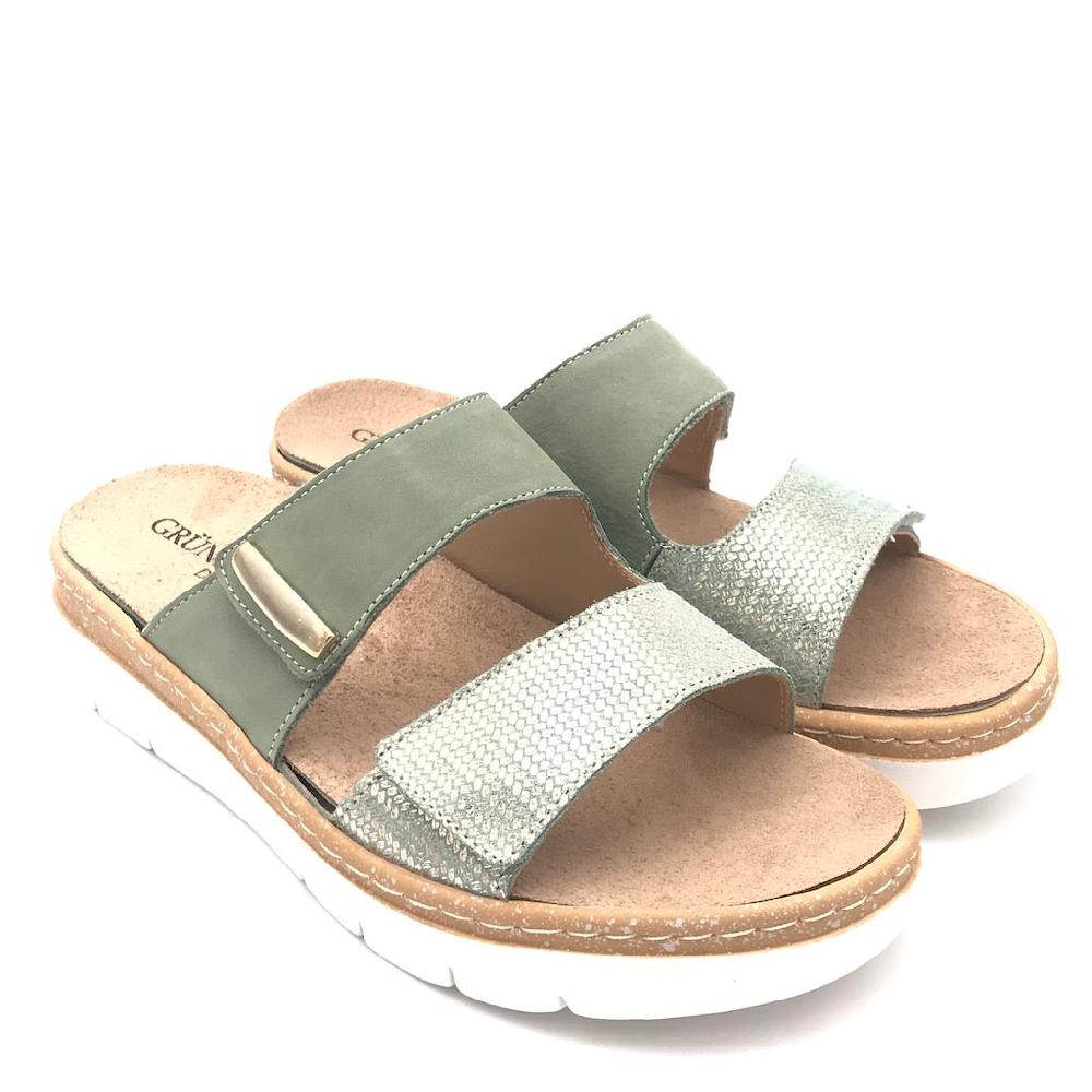 Zulian Calzature Ciabatta Moll Salvia