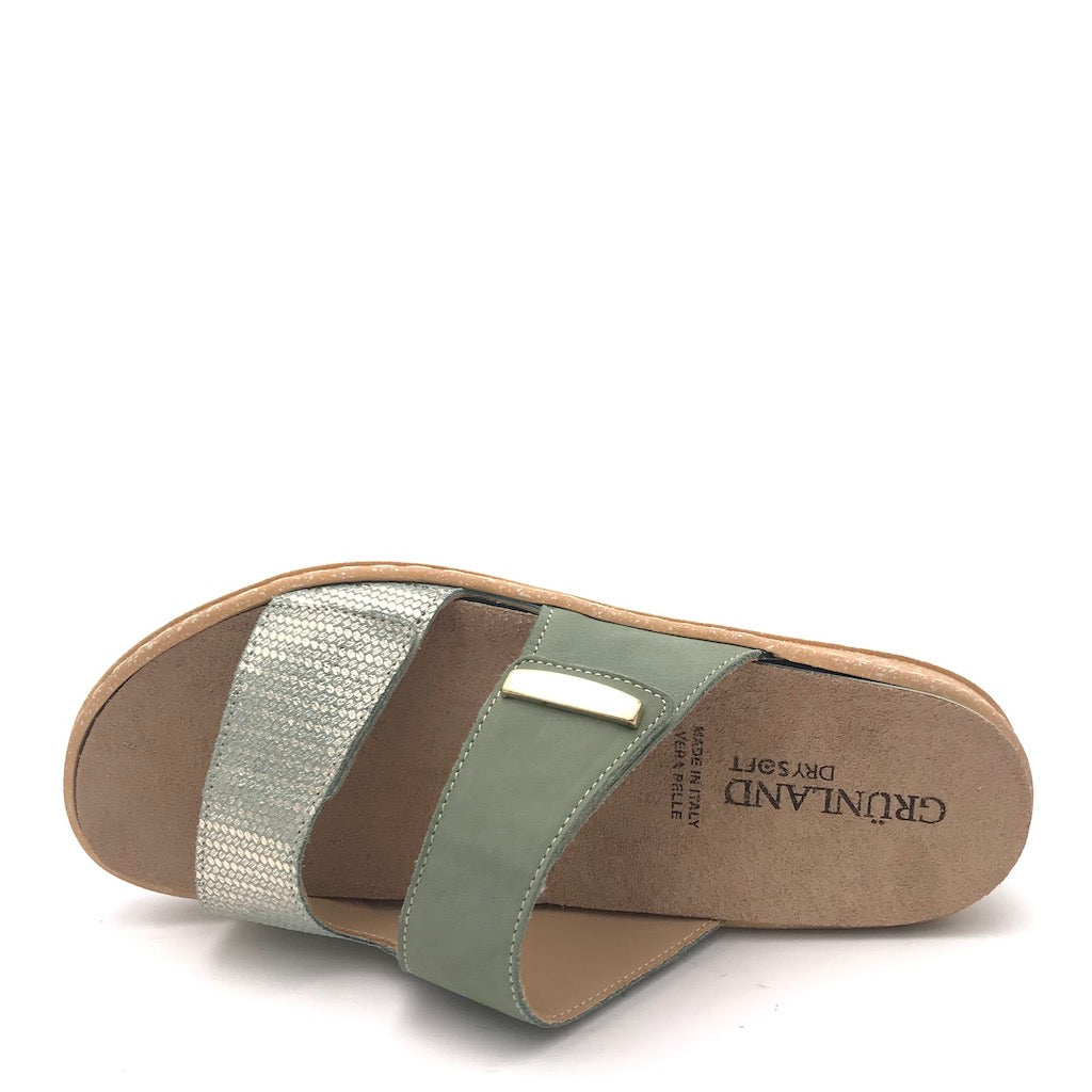 Zulian Calzature Ciabatta Moll Salvia