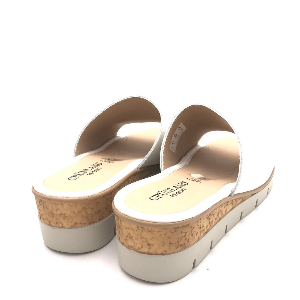 Zulian Calzature Ciabatta Pafo Bianca