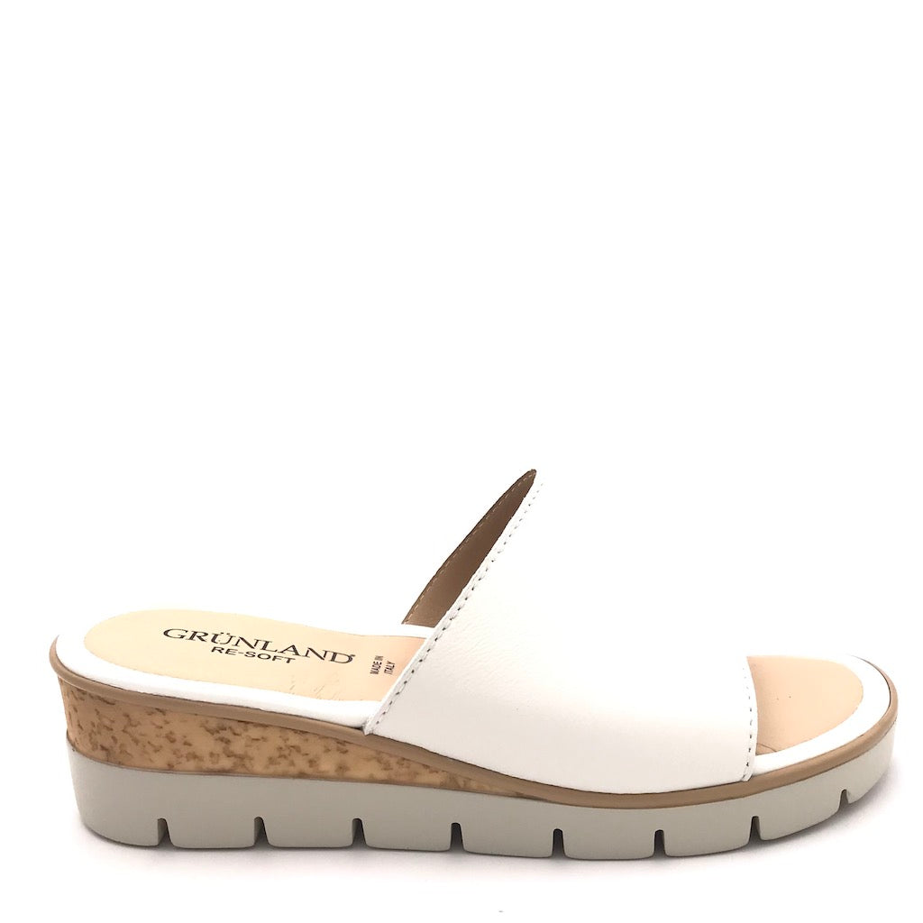 Zulian Calzature Ciabatta Pafo bianca