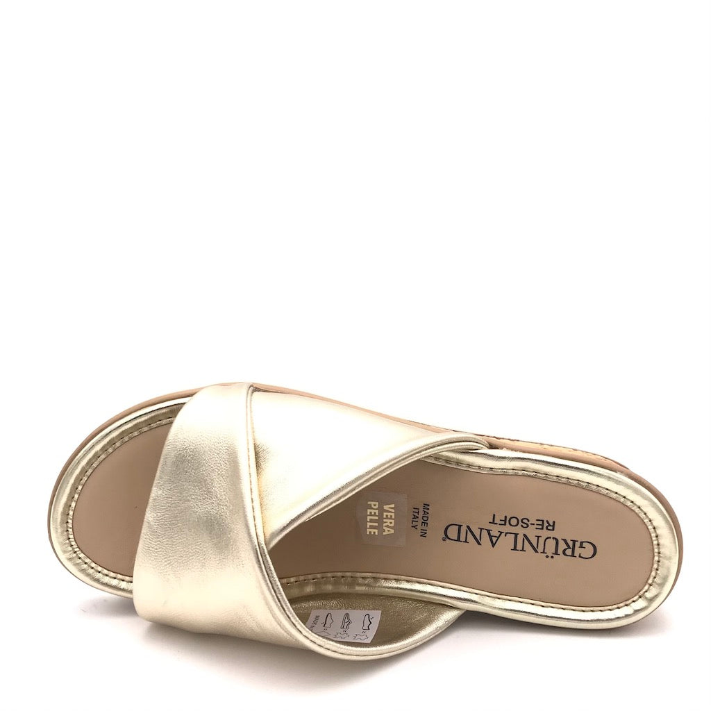 Zulian Calzature Ciabatta Pafo Platino