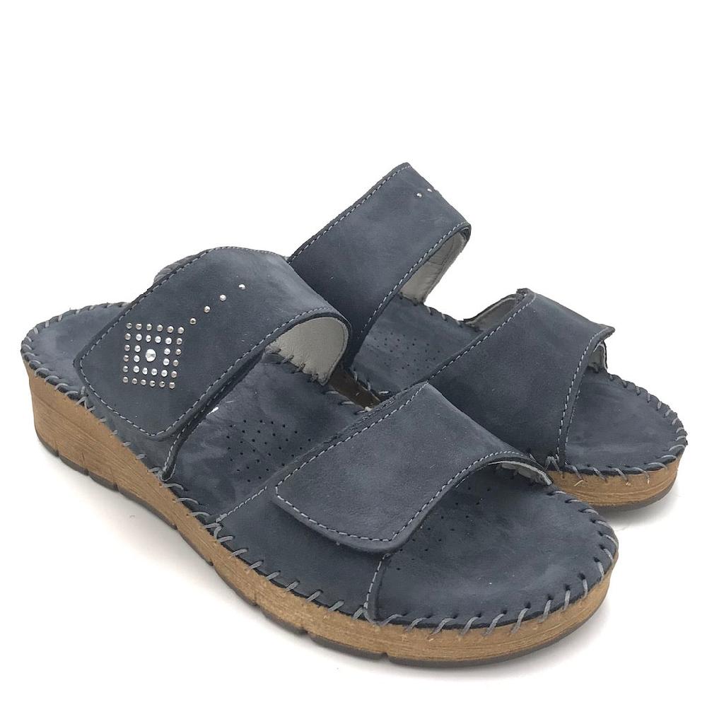 Zulian Calzature Ciabatta Palo Blu