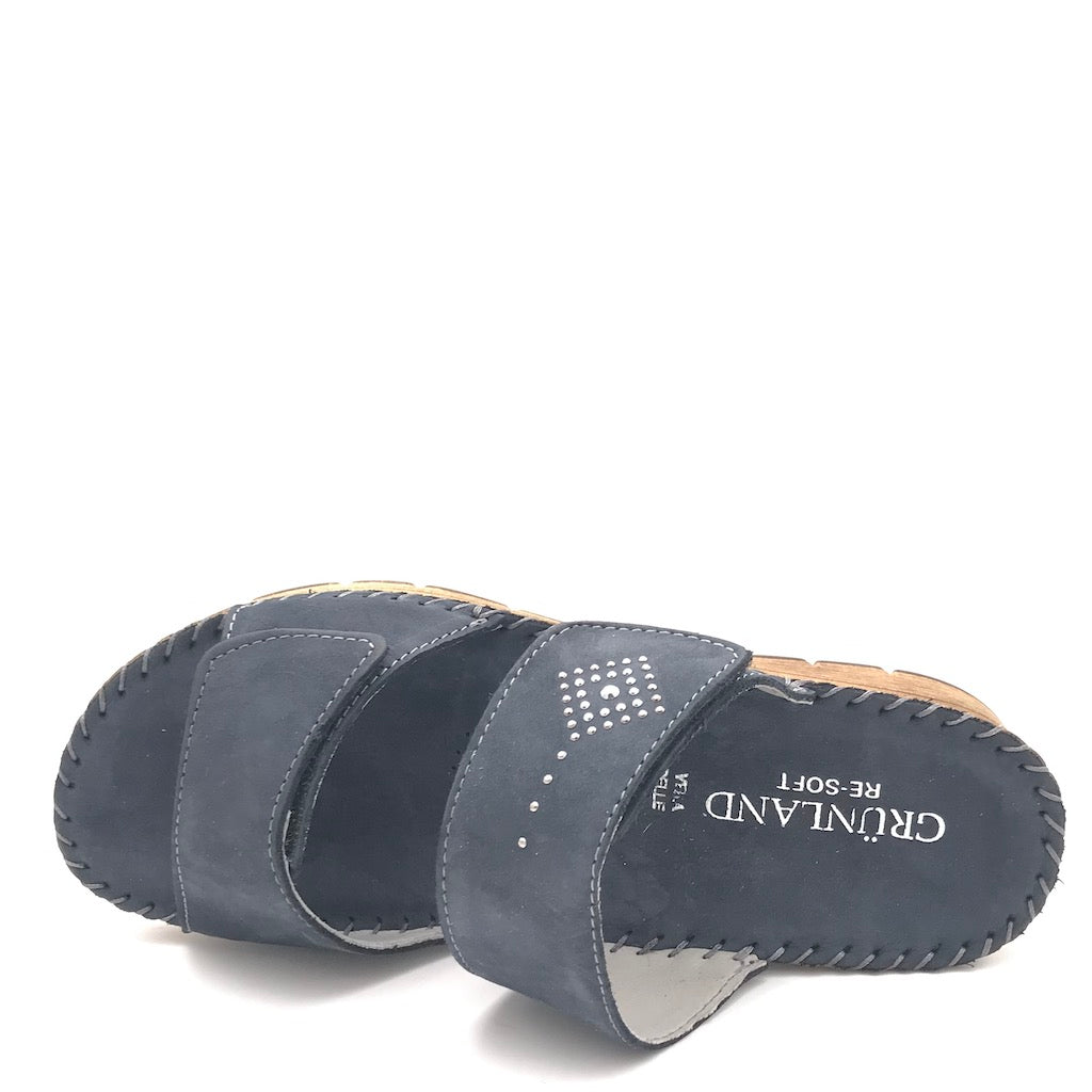 Zulian Calzature Ciabatta Palo Blu