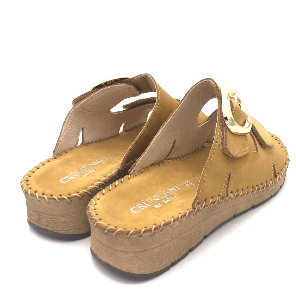 Zulian Calzature Ciabatta Palo Ocra