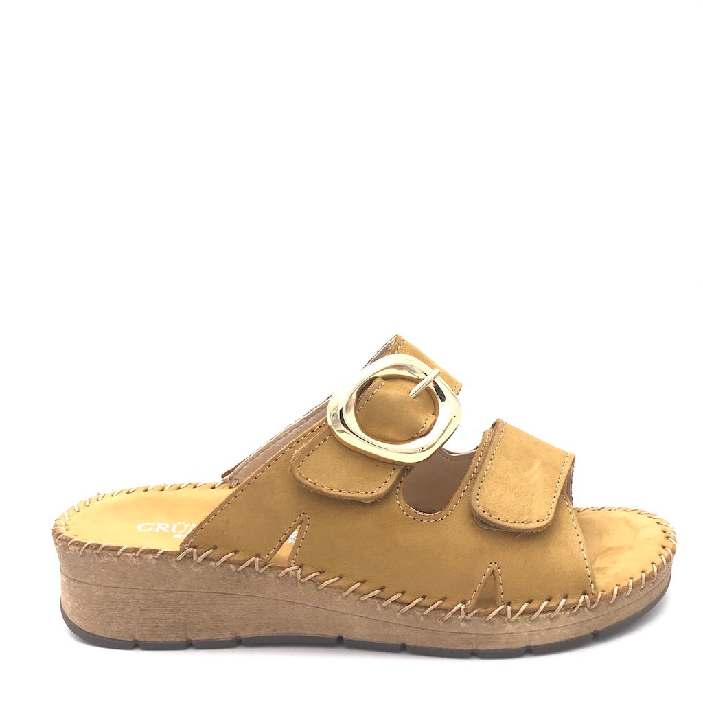 Zulian Calzature Ciabatta Palo ocra