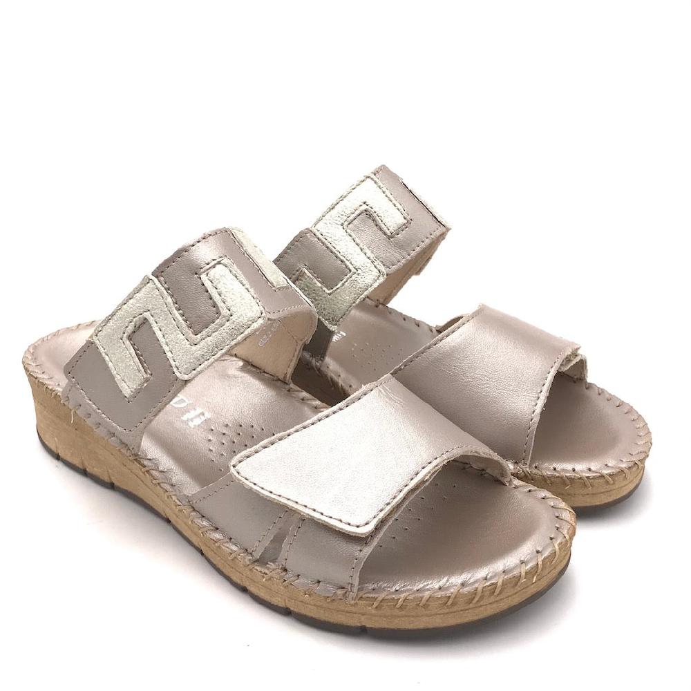 Zulian Calzature Ciabatta Palo Platino