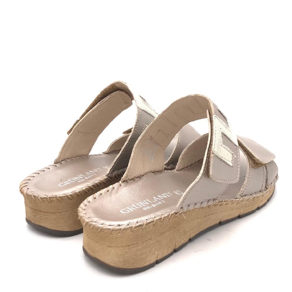 Zulian Calzature Ciabatta Palo Platino